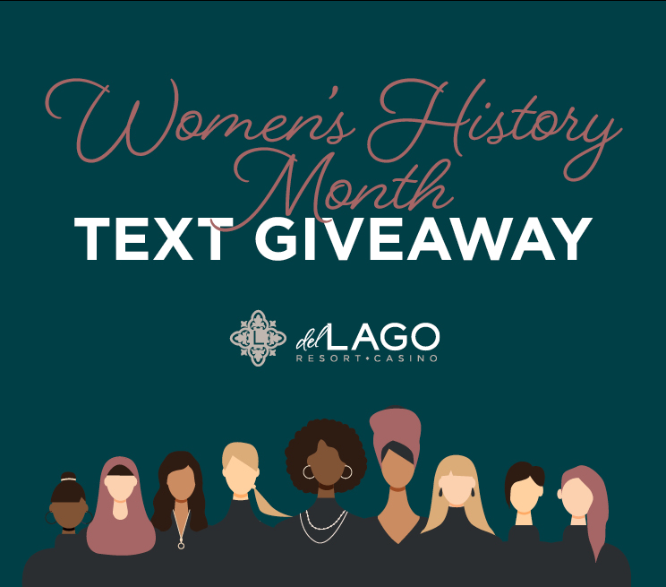 Womens History Month Text Giveaway