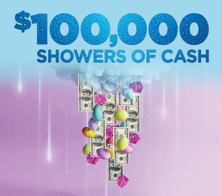 $100,000 Showers of Cash
