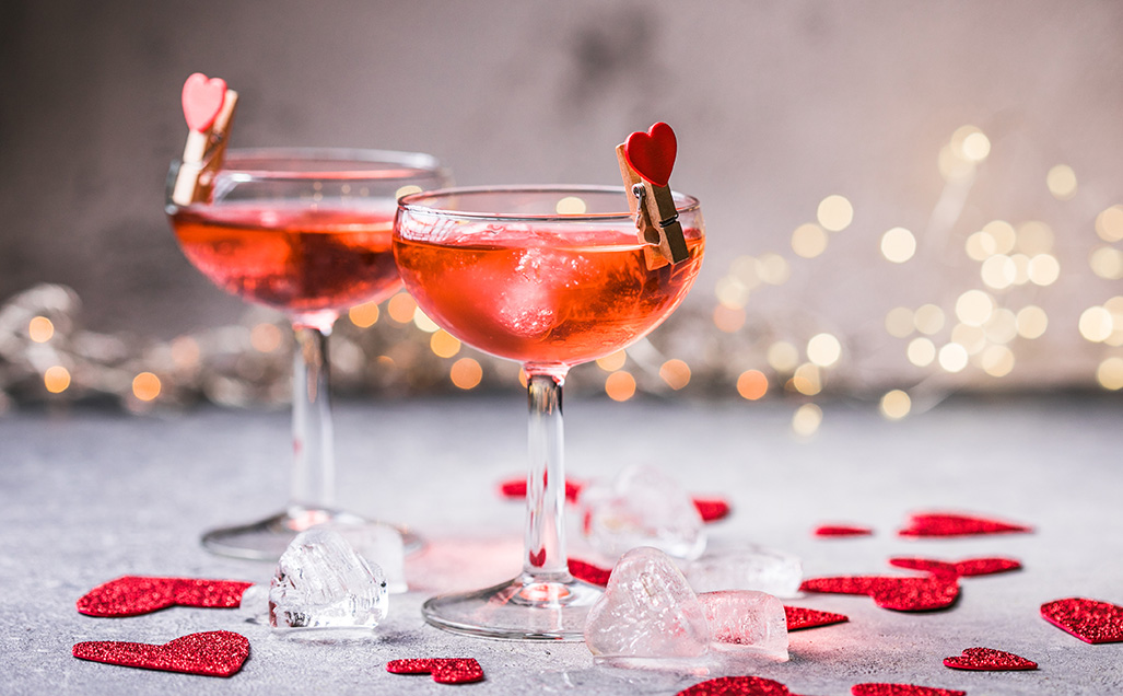 Valentine's cocktails
