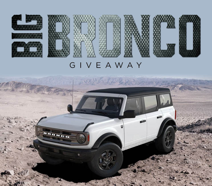 Big Bronco Giveaway