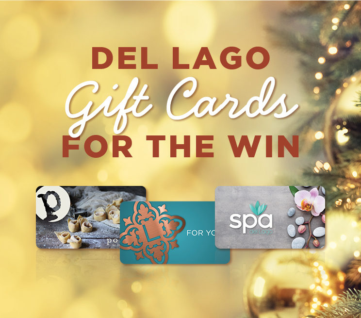 del Lago Gift Cards for the win