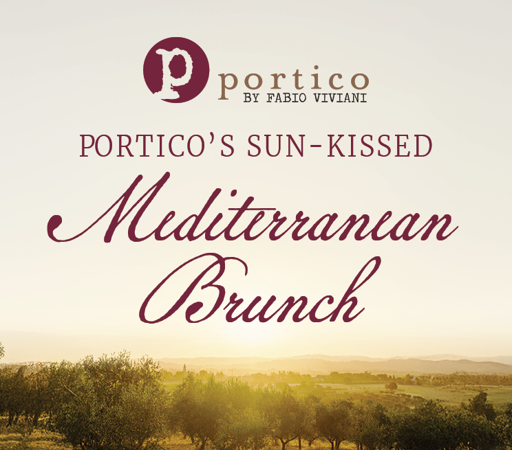 Portico's Sun-Kissed Mediterranean Brunch