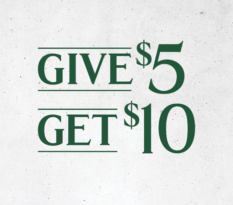 Give 5 Get 10 Promotion Image
