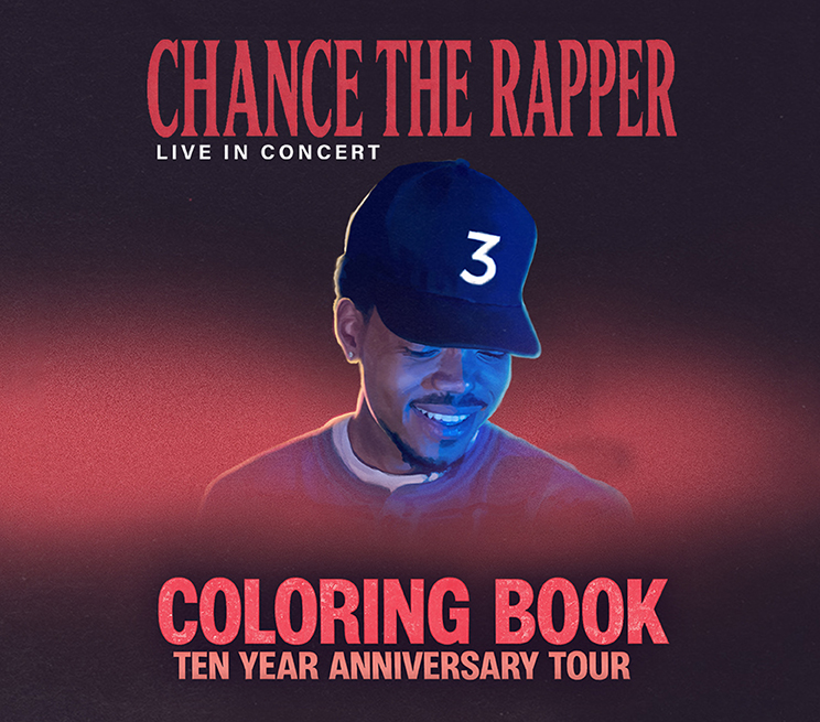 Chance The Rapper: The Coloring Book 10 Tour