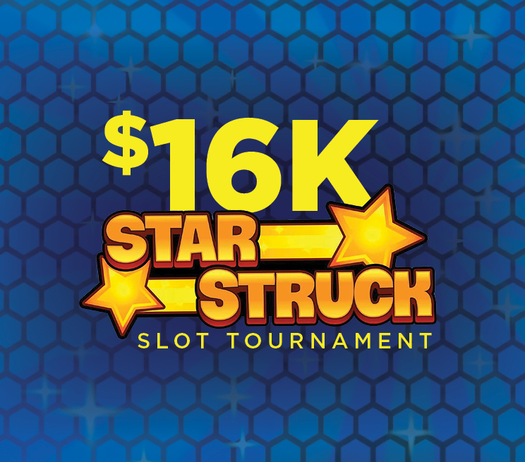 $16K Star Struck Slot Tournament Promotion Image