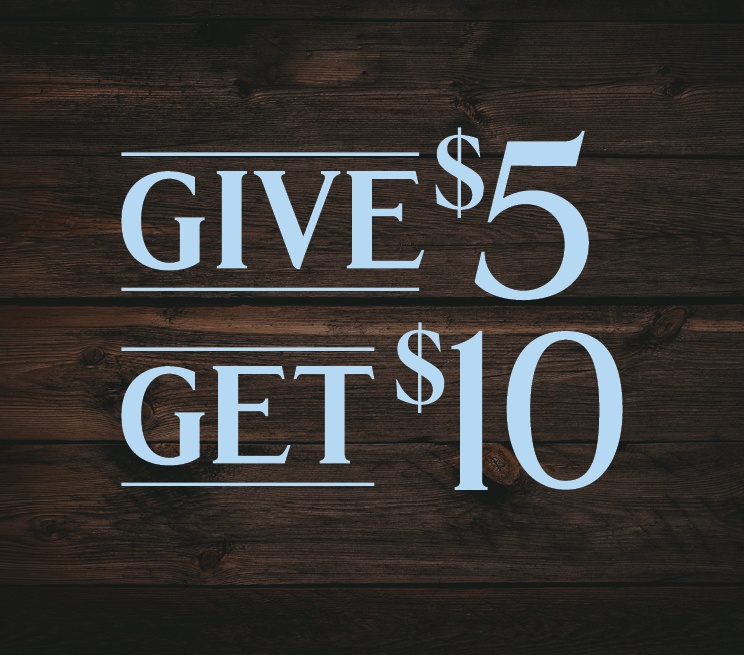 Give $5 GET $10
